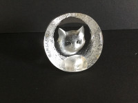 Mats Jonasson Signature Collection Crystal Cat