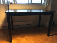 Ikea blackbrown table/desk
