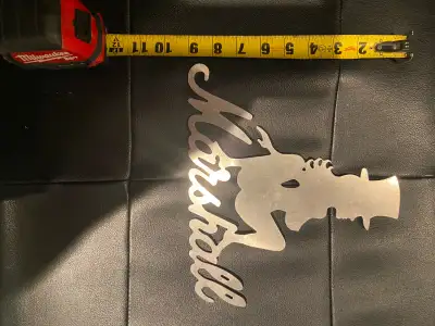 Guns and Roses Slash Marshall Metal Badge for Amplifier, View more