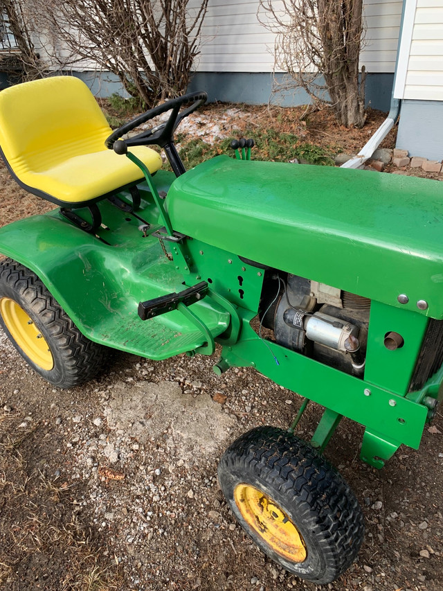 John Deere garden tractor, parts, attachments in Lawnmowers & Leaf Blowers in Saskatoon - Image 4