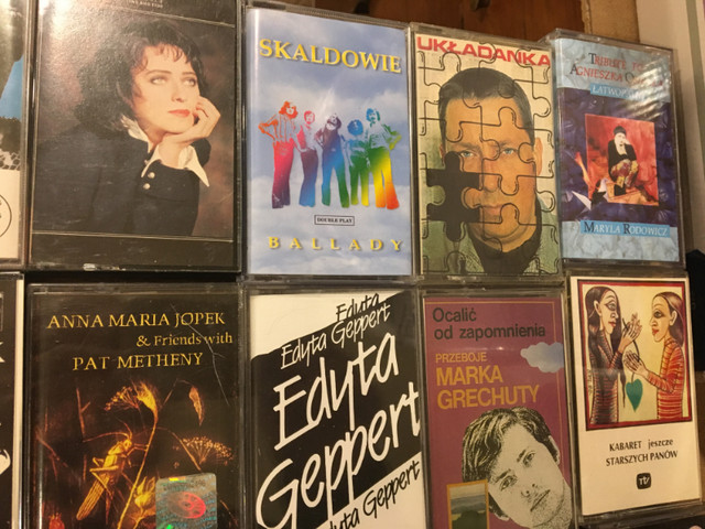 19 Polish Cassettes 10 Basia  Demarczyk Skaldowiewie etc. in Other in St. Catharines - Image 3