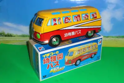 Modèle Ichiko Japon...De ma collection...Autobus Volkswagen flambant neuf dans boîte...Mesure 10 pou...