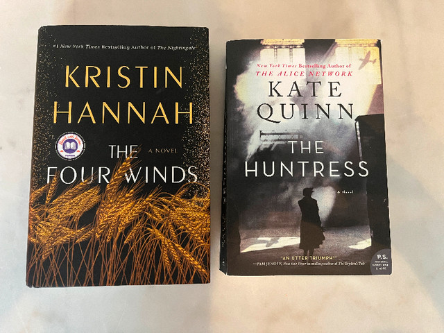 Kristin Hannah and Kate Quinn novels in Fiction in Edmonton