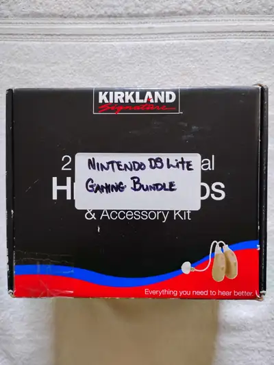 Nintendo DS lite gaming bundle, View more