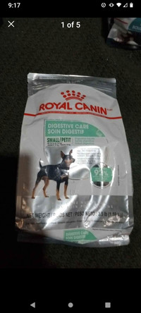 2 bags of brand new royal canin small breed 
