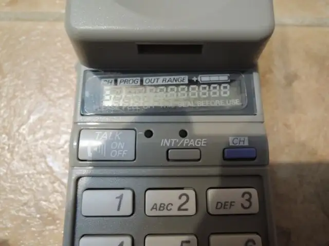 Panasonic KX-T3980 2 Line Cordless Phone Brand New In Box in Other in Grande Prairie - Image 8