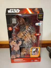 18in talking Chewbacca new in box