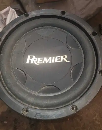 12’ subwoofer pioneer premier, View more