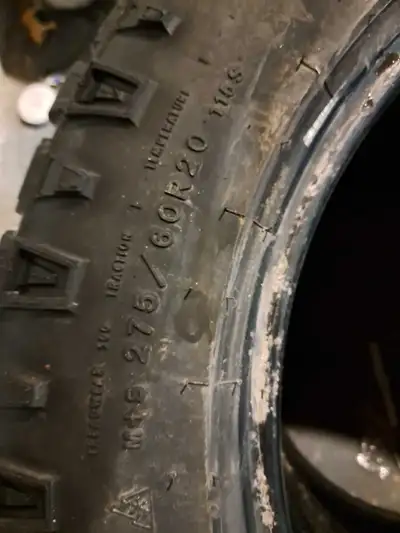 Used 275/60R20 tires for sale only two tires about 50% tread