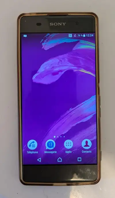 Sony Xperia XA 16 Gb Model F3113 Storage 16 Gb Factory reset done / Réinitialisation d'usine effectu...