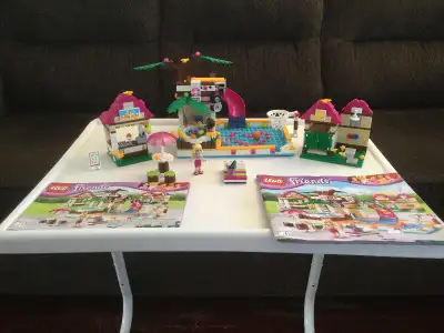 LEGO friends-41008-heart lake swimming pool-excellent condition, View more