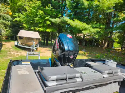 Prince Craft Selling a 2019 Prince Caft Nanook with a Mercury 115hp XS 4 cycle outboard motor, hummi...