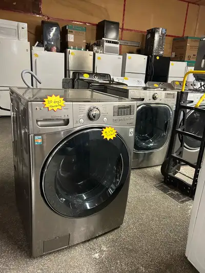 TAS APPLIANCES INC. LG washer for sale 30 days warranty., View more