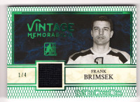 2017 ITG Used Vintage Memorabilia Green Spectrum Frank Brimsek