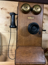 Vintage “Northern Electric” Wall Mount Telephone $450