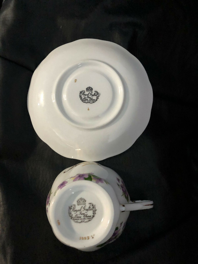 Fine Bone China Tea Cups and Saucers in Kitchen & Dining Wares in Edmonton - Image 2
