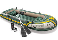 Intex Seahawk 4 Inflatable Boat Kit