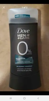 Dove deodorant. Mix and match $20 for 5