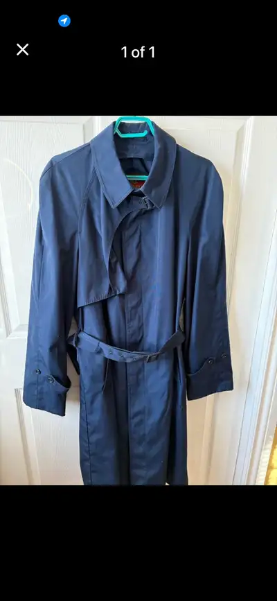 Men’s Bentley’s of London trench overcoat, size 40 Regular, View more