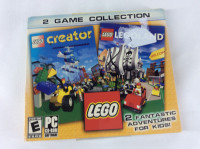 2008 Lego Creator/Lego Land PC-CD Rom Game Collection
