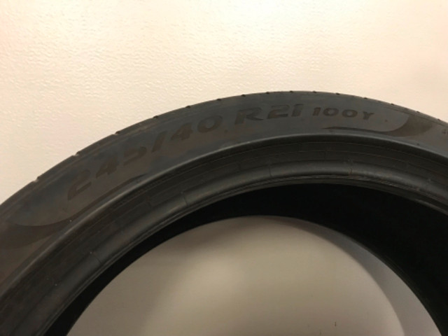 2 Pneus pirelli pzero runflat 245/40/r 21 a vendre. dans Pneus et jantes  à Lévis - Image 3