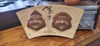 Japanese Wood Carving Ebisu and Daikoku Calgary Alberta Preview
