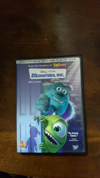 Monster inc.de Disney Dvd