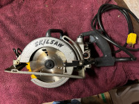 SKIL SAW, SUPER DUTY, WORM AND BEARING DRIVE, CORDED. REDUCED $$