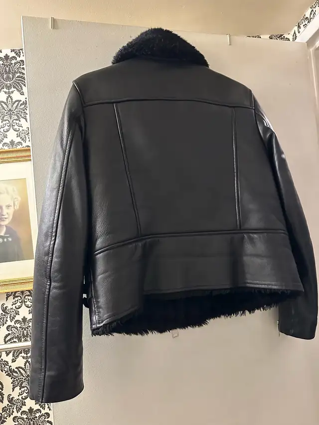 All Saints Lamb leather jacket Moto Jacket 10 in Women's - Tops & Outerwear in City of Toronto - Image 3