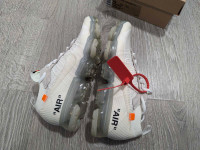 Nike air vapormax off white size 10