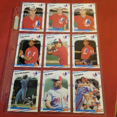 $ 5,- for All ,- Montreal Expos Cards, View more