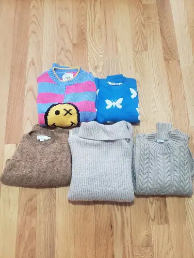 Girls sweater bundle size 10-12, View more