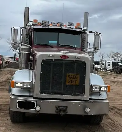 2012 Peterbilt Dump truck WITH FRESH SAFTY 600 HP Engine clutch worked All axle locking diff. Air su...