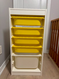 Kids furniture (chair, toys organiser, condition as new)
