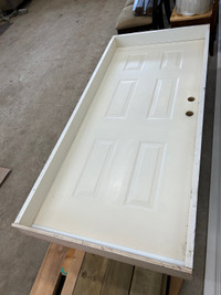 36 x 80 steel pre-hung door