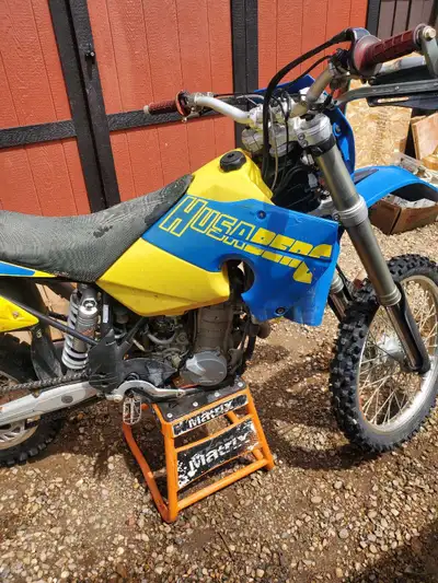 Parting out a 2008 Husaberg 450. Some parts are compatible with Ktm models. Runs and drives good. 58...