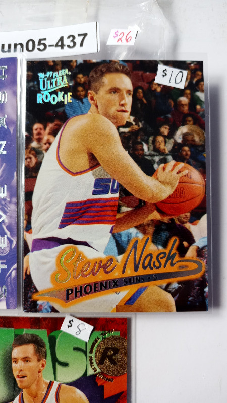 Steve Nash Phoenix Suns Rookie RC lot Skybox premium Ultra Z in Arts & Collectibles in St. Catharines - Image 3