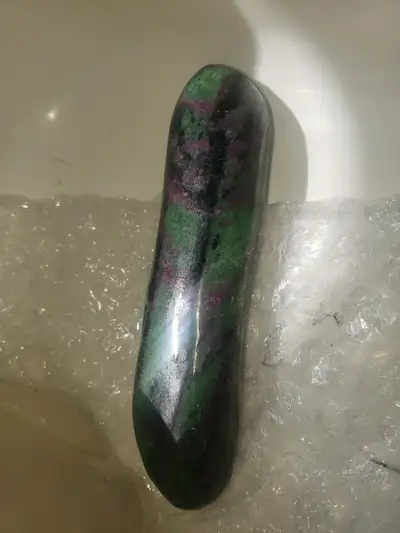 RUBY AND ZOISITE wand, View more