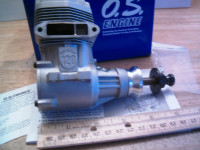 OS 120AX R/C model airplane engine for parts
