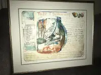 Tale of the Stone Soup watercolour .