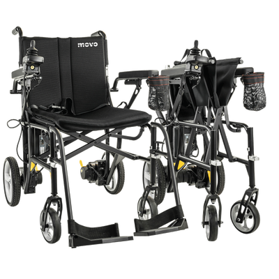 The Libby electric folding power chair by Movo provides a simple and secure solution for those with...