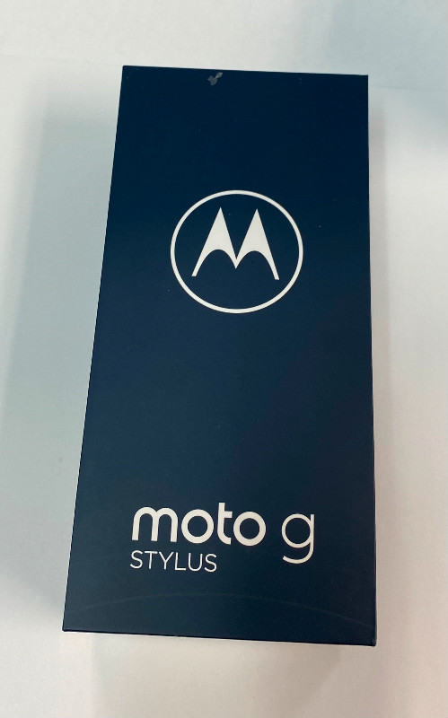 Moto G Stylus Blue 128gb in Cell Phones in Winnipeg