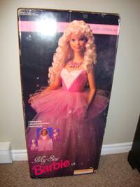 My Size Ballerina Barbie New in the Box is 36 inches Tall !!