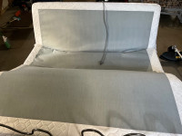 Queen size adjustable bed $700
