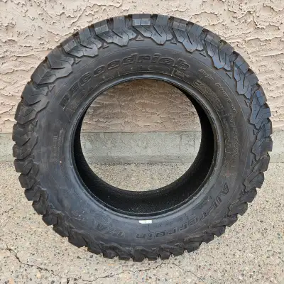 1 tire only. Like new with 15/32 tread depth. New price is $485.
