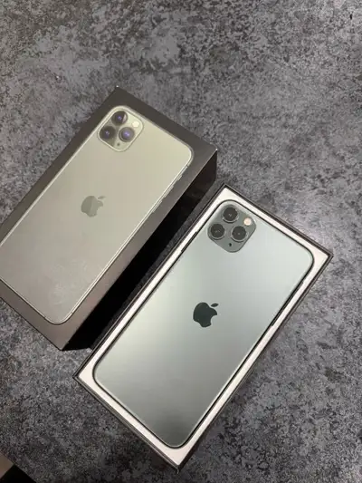 iPhone 11 Pro Max - 256GB - Midnight Green  + Massive Bundle, View more