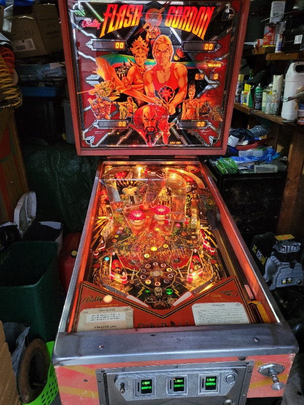1981 Bally Flash Gordon Pinball Machine Toys & Games City of Toronto Kijiji