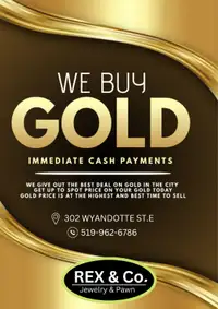 WE WILL BUY ALL YOUR GOLD. INSTANT CASH!!
