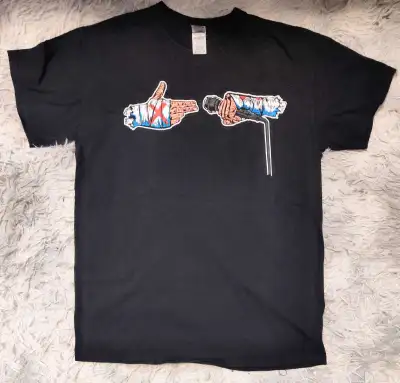 Men's CM Punk mic drop t-shirt size Medium, View more