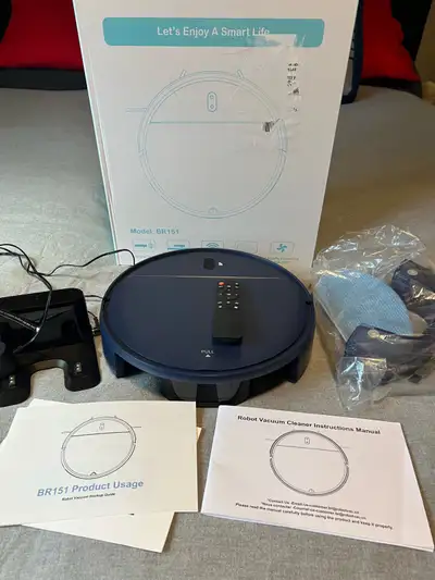 Great robot vacuum and mop combo. Model: BR151 APP: Tuya Smart Used twice. Mop feature never used. I...